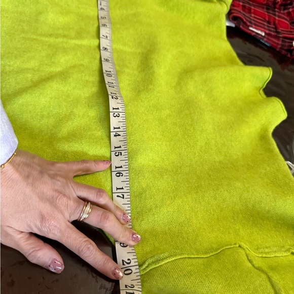 Zara Women’s Lime Green Knit Midi Dress Size M - Picture 8 of 9